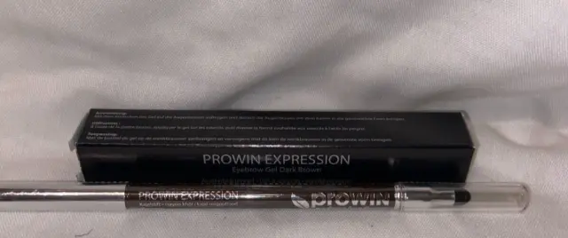 PROWIN EXPRESSION Gel para cejas marrón oscuro + PROWIN EXPRESSION marrón Kajal, nuevo