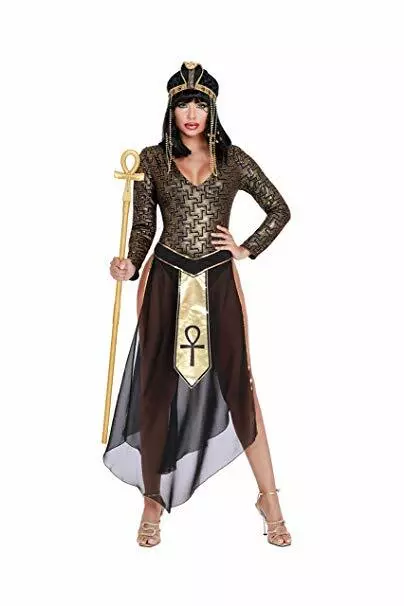 DREAMGIRL ÉGYPTIEN REINE Cléopâtre Sexy Adulte Femme Déguisement Halloween  11565 EUR 72,48 - PicClick FR