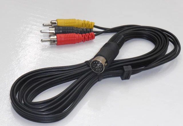 Cavo Audio E Video Tv Rca/phono Atari St Quality Gold Ofc 2m - Foto 11