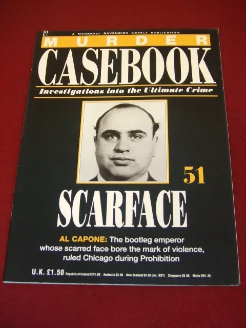 MURDER CASEBOOK #51 - Scarface - Al Capone