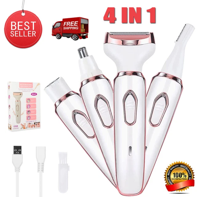 Afeitadora eléctrica para mujer Ladyshaver afeitadora para mujer cortadora de pelo corporal NUEVA