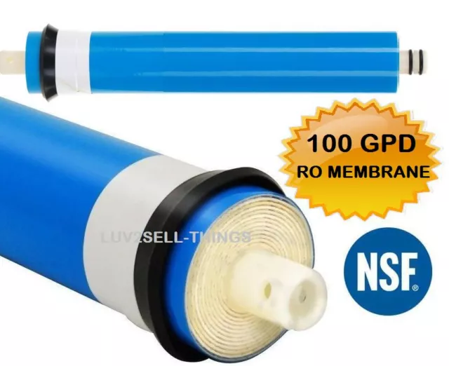 TFC Reverse Osmosis Membrane Aquarium Water Filter RO 100 GPD | TW-1812-100D