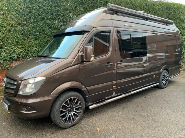*RARE* 2008 MERCEDES Sprinter Camper van off grid motorhome xlwb super ...