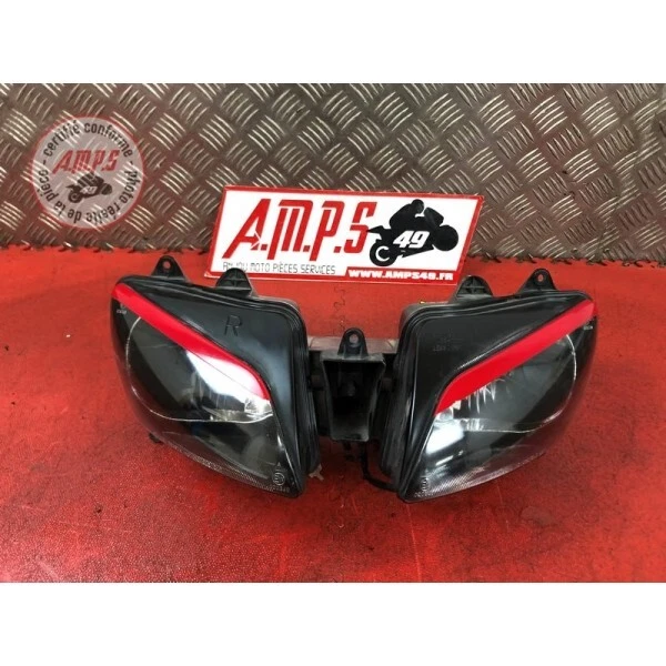 Optique De Phare Avant Adaptable Pour Yamaha 1200 VMax 1992 - Occasion, Fonctionnelle