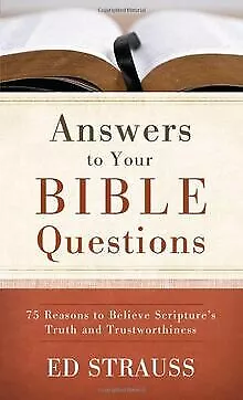 Answers To Your Bible Questions Paperback (Value Bo... | Buch | Zustand sehr gut