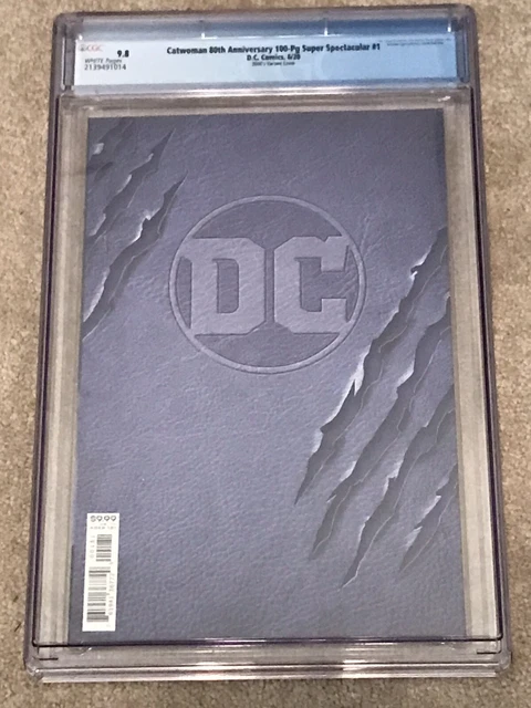 Catwoman 80th Anniversary 100-Pg Super Spectacular #1 CGC 9.8 Jim Lee variant 2