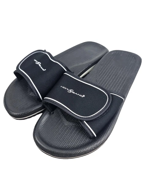 CIABATTE DA UOMO con fascia a strappo Hot Sand nero EUR 13 90