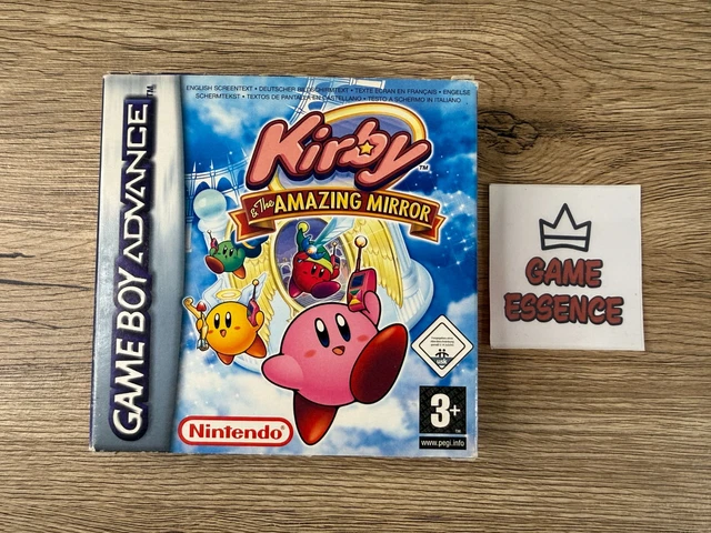 Kirby & The Amazing Mirror Sur GBA - Version PAL FR Complète, Très Bon état