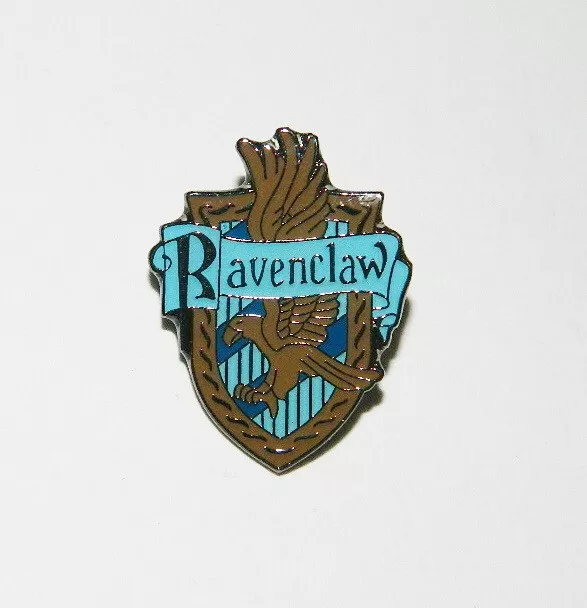 Harry Potter New * Ravenclaw Crest Deluxe Lapel Pin * Pewter Enameled Metal