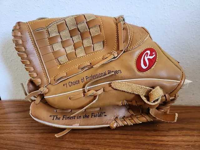 Rawlings Baseball Glove Model RBG74 12” Derek Jeter Basket-Web. LHT