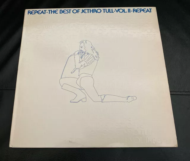 Jethro Tull - Repeat - Best Of Jethro - 1977 Uk Vinyl Compilation Lp - Ex / Vg