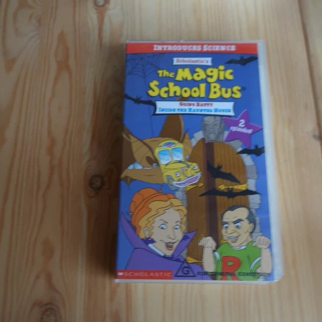 SCHOLASTIC'S THE MAGIC SCHOOL BUS VHS Video Tape 2 EPISODES Childrens ...
