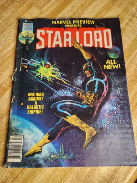 MARVEL PREVIEW PRESENTS STAR-LORD #11  (1977) Comic Magazine Corrected Printing