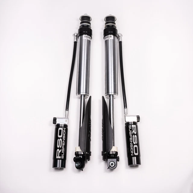 2.5 Adjustable Remote Reservoir Shocks Rear 1-3in for 18-23 Wrangler JL/JLU