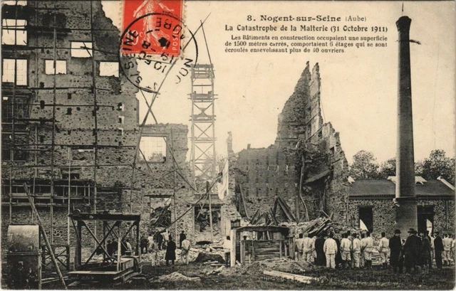 CPA AK NOGENT-sur-SEINE Catastrophe de la Materie 1911 (47064)