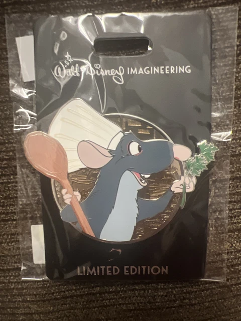 DISNEY D23 2022 WDI MOG Pixar Ratatouille Remy LE 300 Profile Pin $500. ...