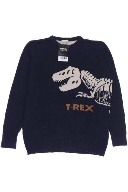 Felpa con cappuccio pullover incorporata ragazzi taglia EU 164 cotone blu #dbe2d98