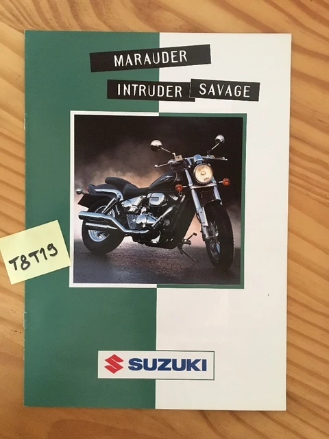 Suzuki Marauder Intruder 800 1400 Savage 650 prospectus moto brochure catalogue