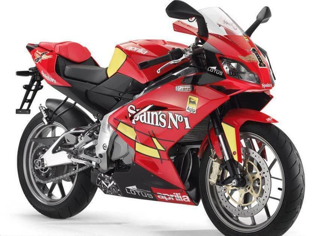 Aprilia RS 125 MP Chesterfield Gelb Yellow DEKOR DECAL KIT Aufkleber Verkleidung
