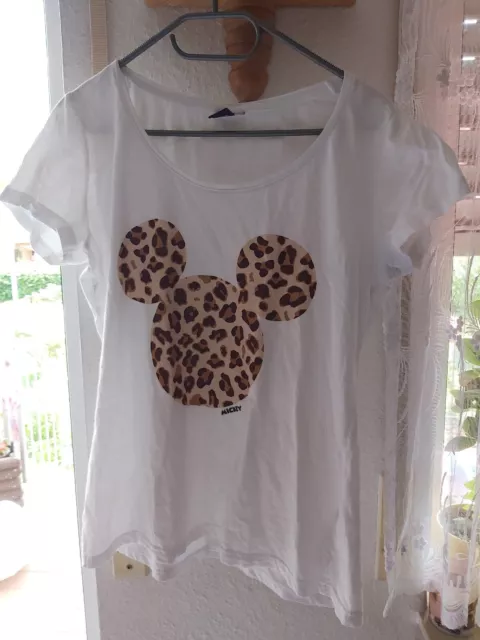 Mickey Maus T-Shirt im Leopard Look. 42