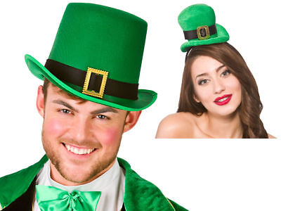San Patrizio Giorno Cilindro Leprechaun Portafortuna Irlandese Costume Accessori