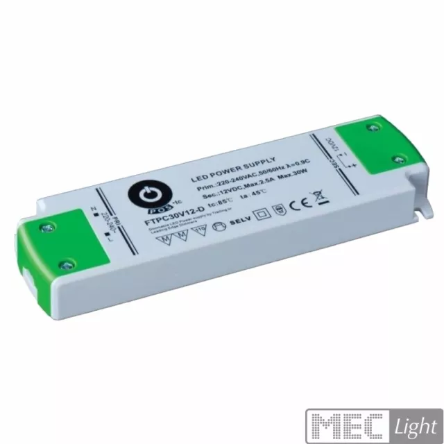 LED Trafo dimmbar 12V/DC 75W 6,25A Slim Line Netzteil (FTPC75V12-D