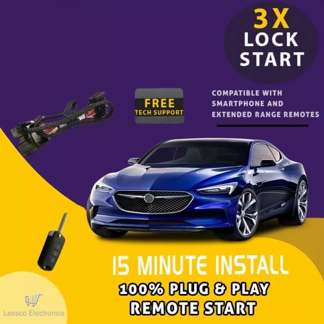 100% Plug & Play Remote Start fits: 2022-2023 Subaru Forester w/ Push to Start
