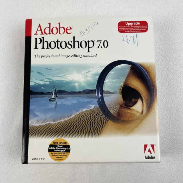 Adobe Photoshop 7.0 Upgrade for Windows Software
