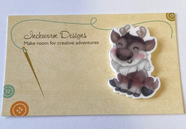 Needle Minder cross stitch sven reindeer