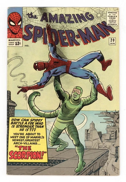 Amazing Spider-Man #20 VG/FN 5.0 1965 1st app. Scorpion