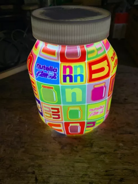 Lampada da Tavolo Barattolo Touch Led NUTELLA Edizione Limitata collezione 2016