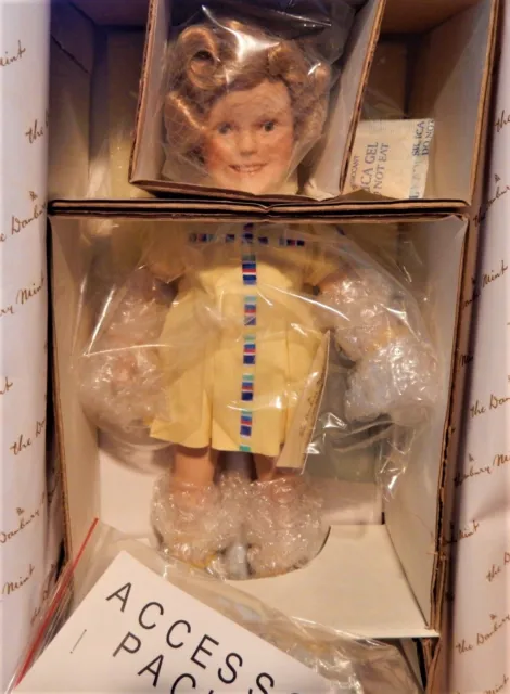 1999 Danbury Mint Elke Hutchens 10" Shirley Temple Movie Classics Stowaway Doll 
