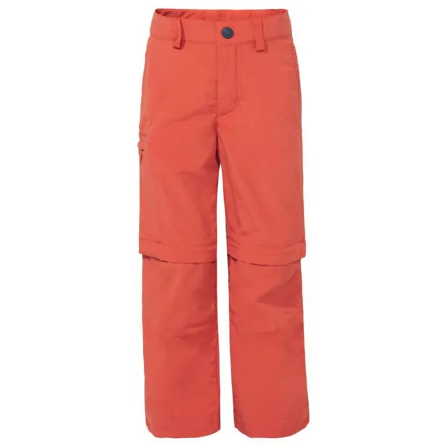 Vaude Detective Antimos Jungen Zip-Off Hose Wanderhose rot