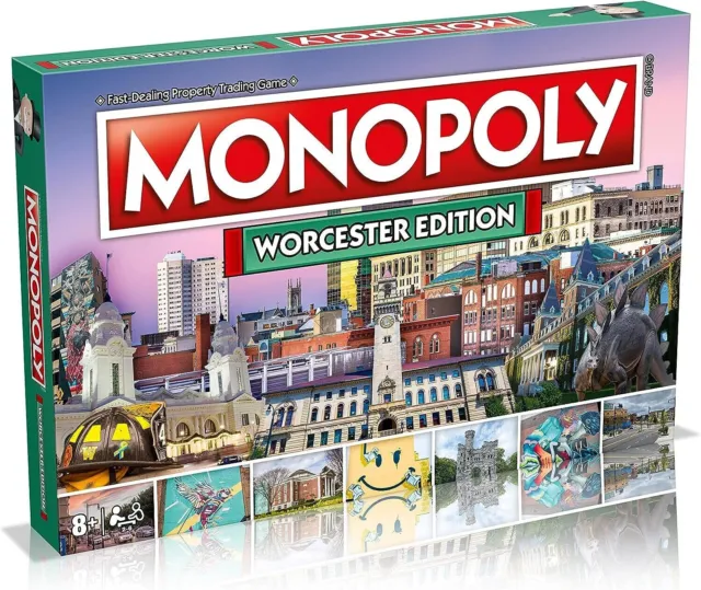 Monopoly Worcester Monopoly Board Game Edition Family Game