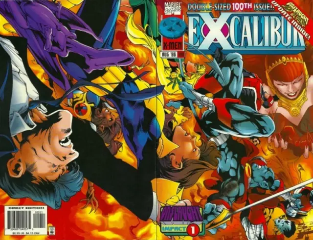 Excalibur #100 Marvel Comics August Aug 1996 (VFNM)