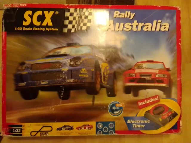 SCX Rare Slot Car Set