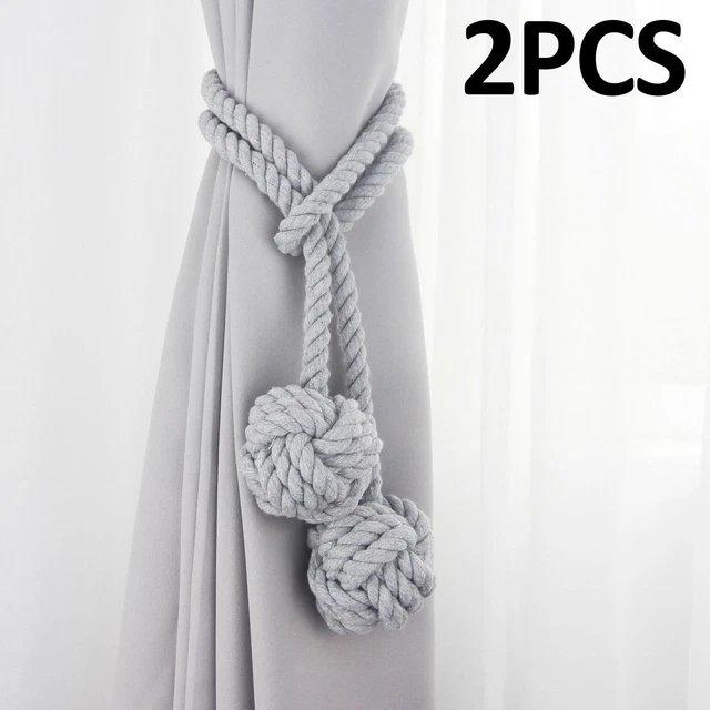 Drape Holdbacks Modern Simple Curtain Tiebacks for Home Decor Outdoor