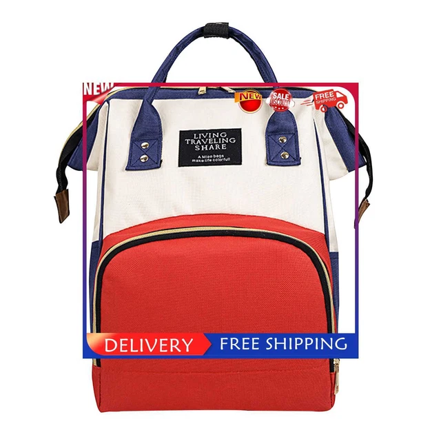 Diaper Backpack - Large Capacity Baby Bags Waterproof Nursing Bag for Baby Care