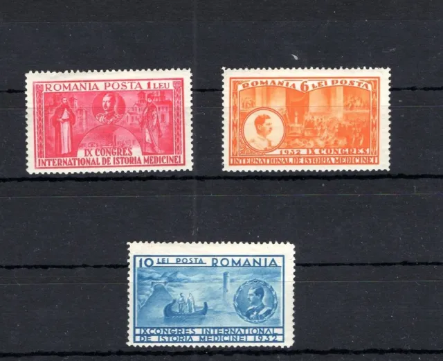 Romania 1932 Mi 443-445 MNH 100.-Eu
