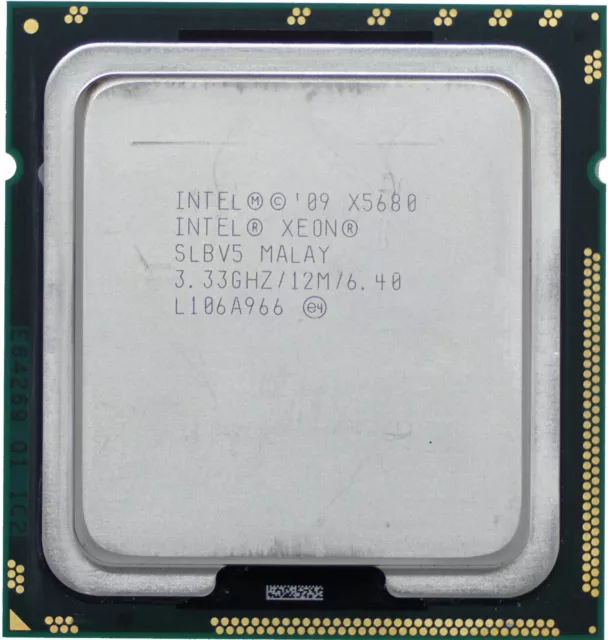 Intel Xeon X5680 3.33GHz 6 Core SLBV5 Processor Socket LGA1366 CPU Processor