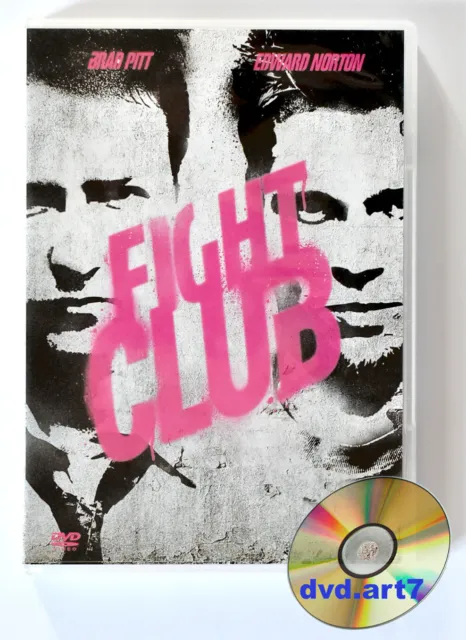 DVD : FIGHT CLUB - Brad Pitt - Edward Norton