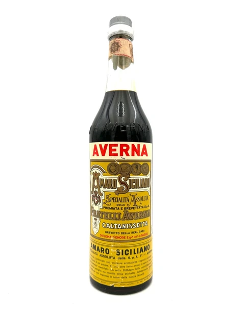 Amaro Siciliano - Averna - 1 L 34% - '70S
