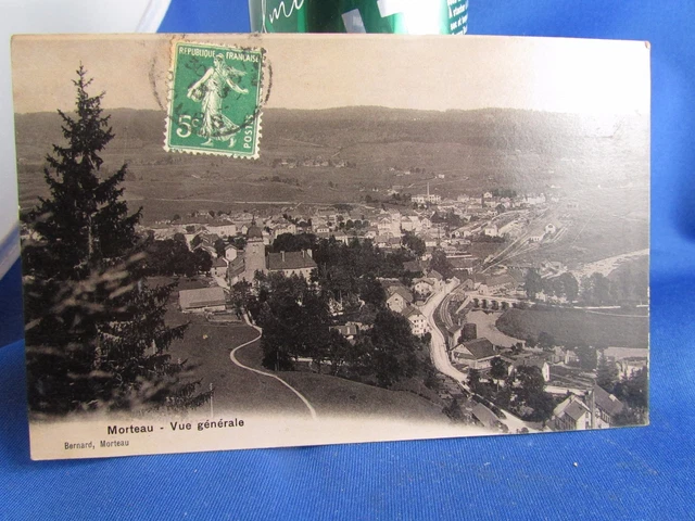 Cpa 25 Mortau General View