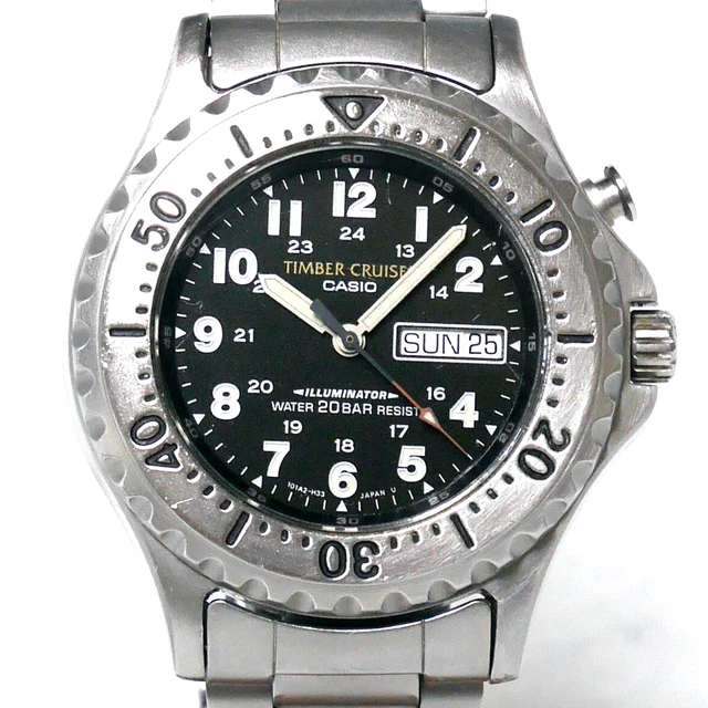 CASIO TIMBER CRUISER Military Field Watch TIC-103 1990s