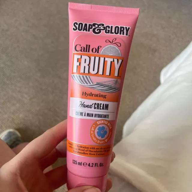 Soap & Glory Call Of Fruity Hydrating Hand Cream 125ml NEW