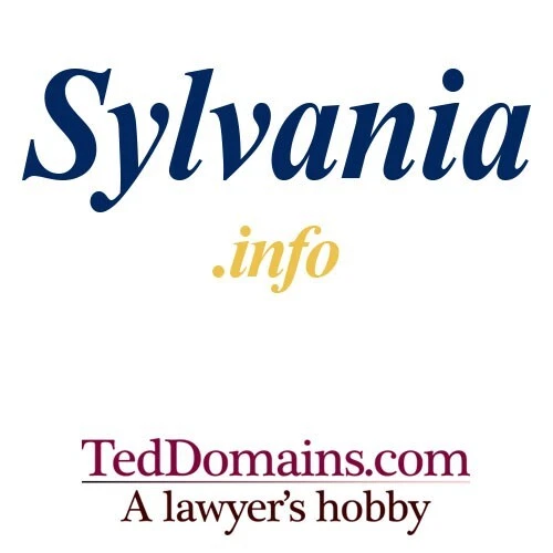 Sylvania.info - Premium Domain - lll llll nnn nnnn