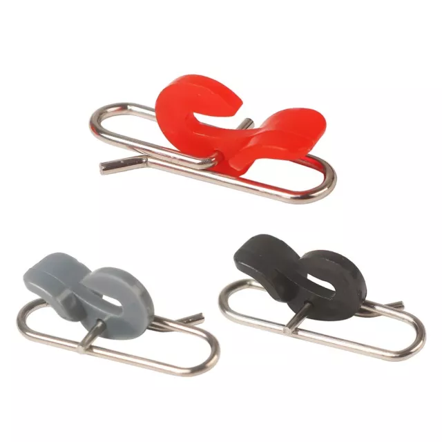 Improve casting distance with the stainless steel impact bait clip 10pcs