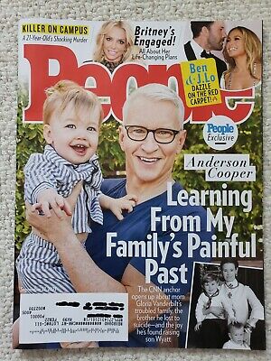 People Magazine September 27, 2021 Anderson Cooper Brittany Spears Ben & J. Lo