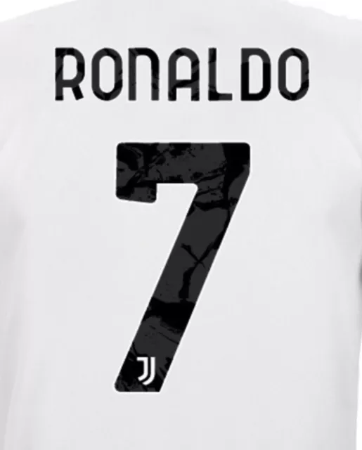 Juventus RONALDO #7 Football home nameset 2020/21 Heat Transfer Printing
