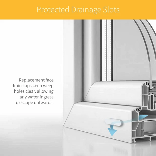 Window Weep Hole Cover For 25mm X 5mm Holes - View #10